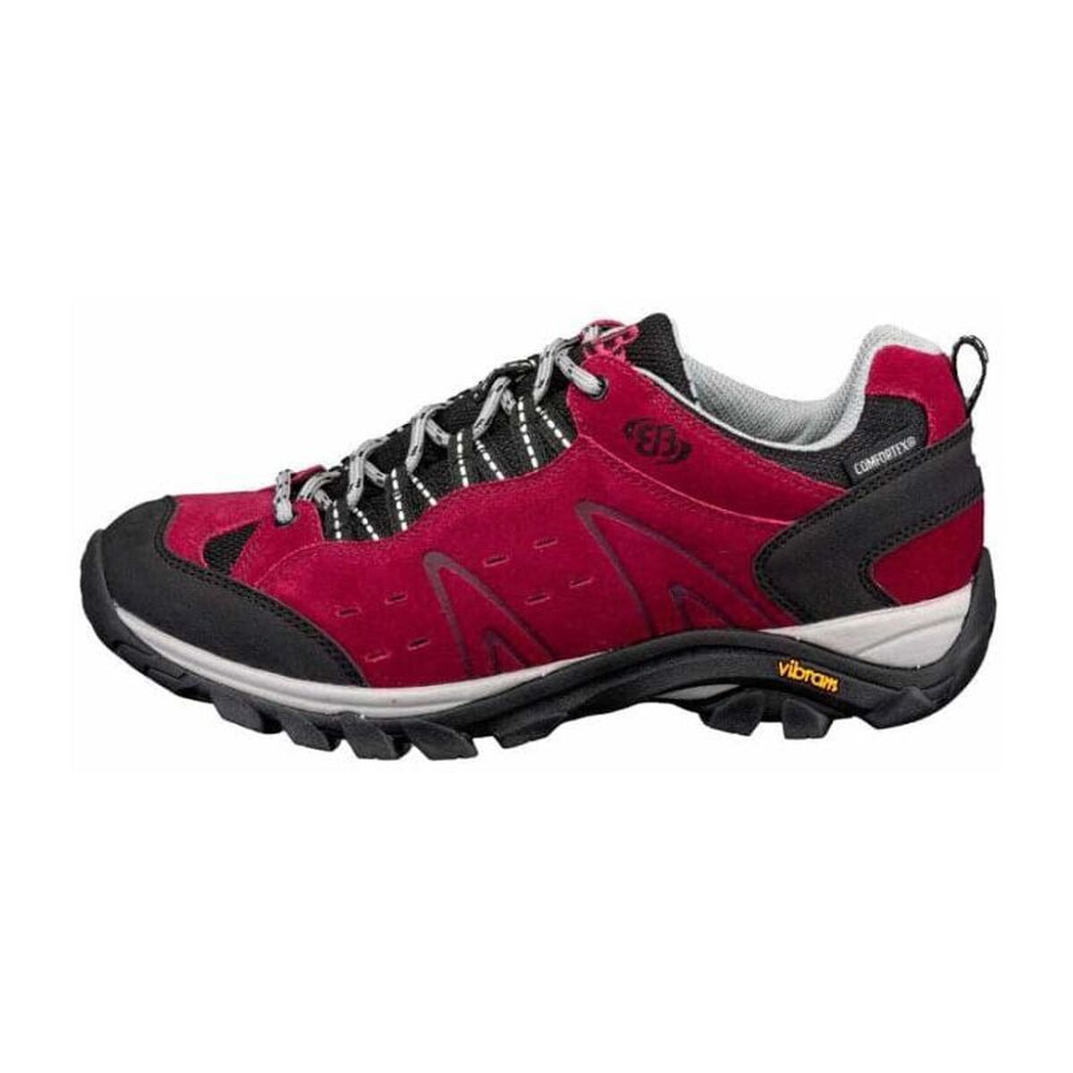 Sapatilhas de Caminhada Mulher Brütting Mount Bona Low Vermelho Escuro