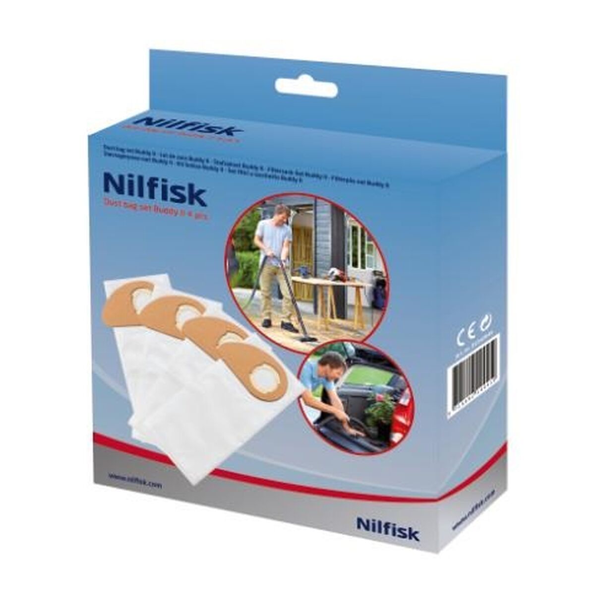 Bolsa Sobresselente para Aspirador Nilfisk BUDDY II 4UD