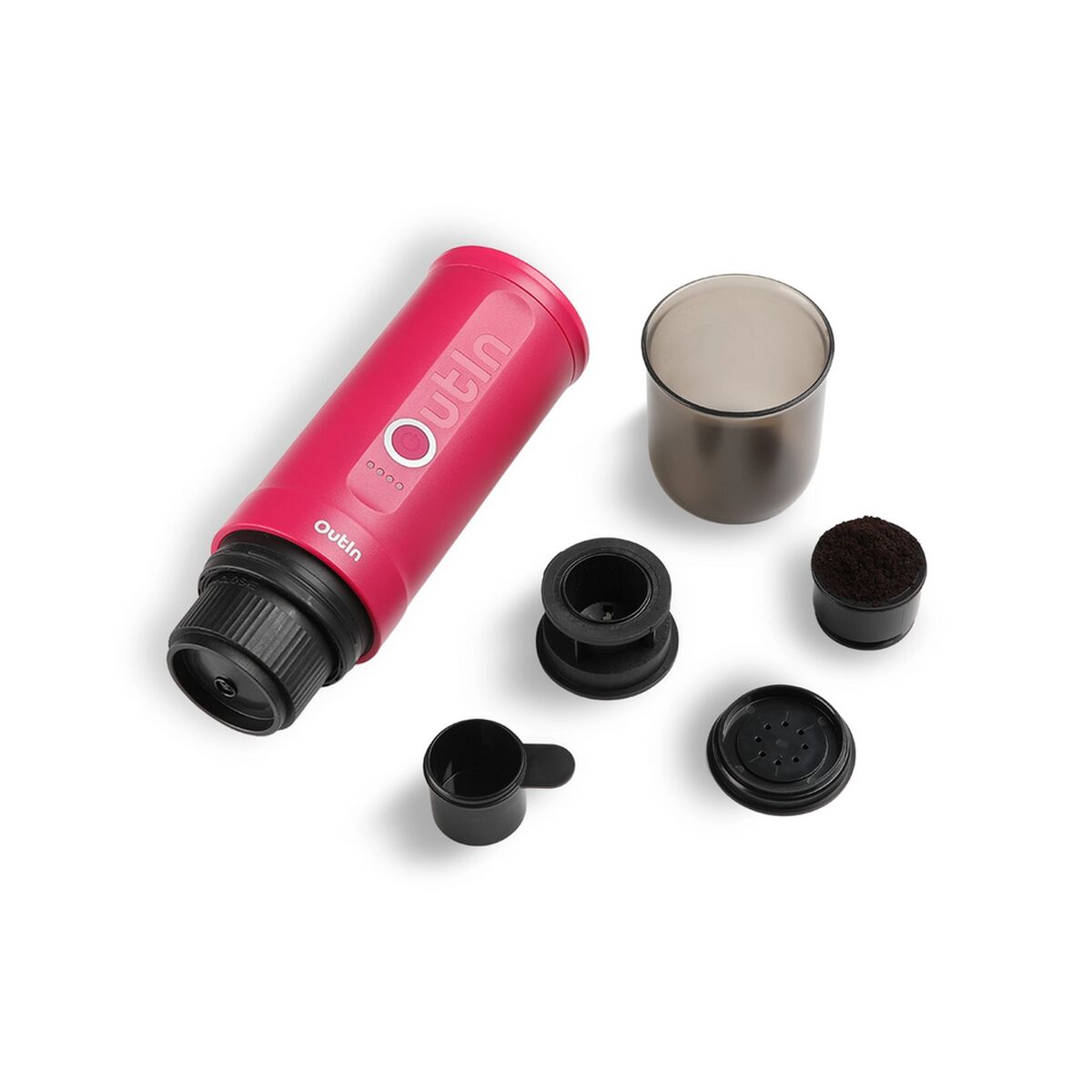 Cafeteira Portátil Outin OUTINPINK Aço inoxidável 50 ml 80 ml