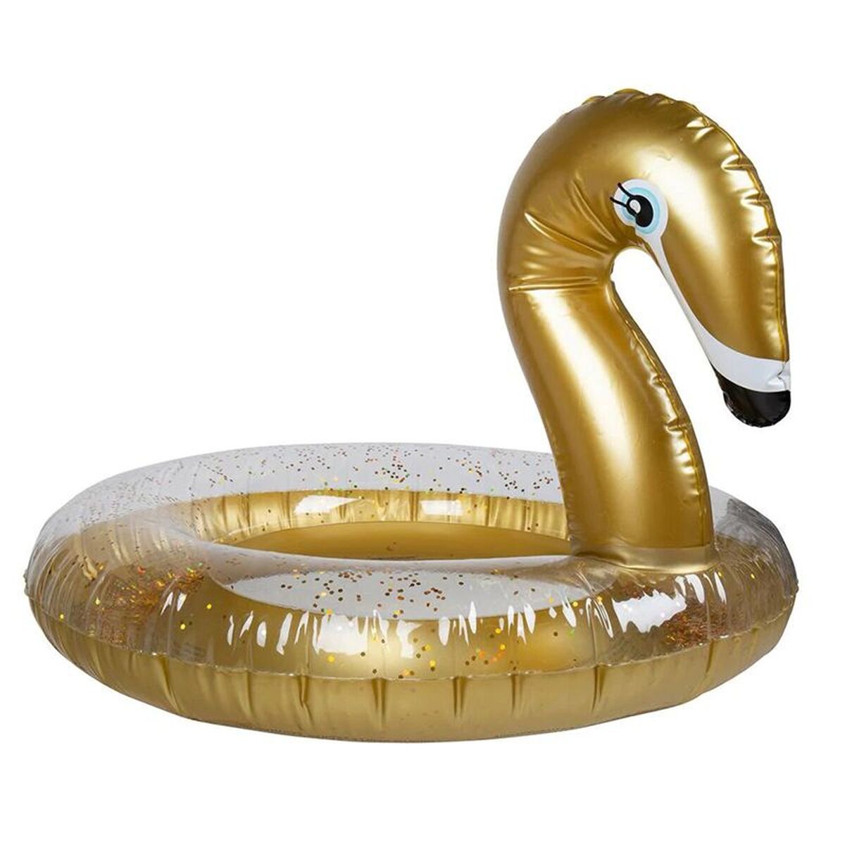 Boia insuflável Swim Essentials Glitter Dourado 70 cm