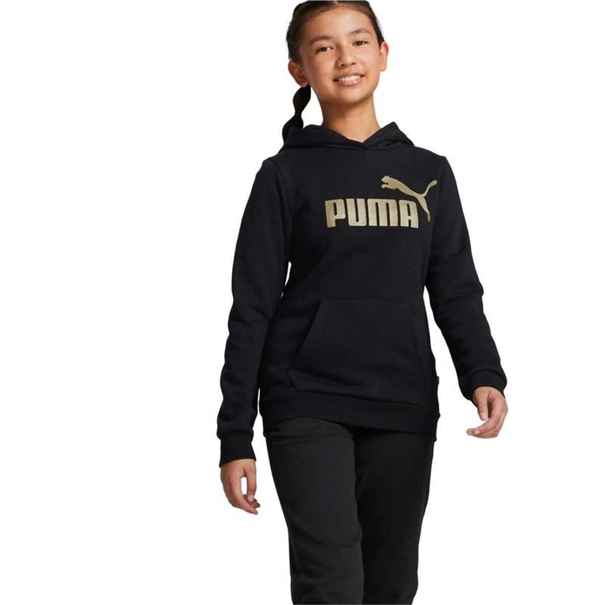 Camisola com Capuz Menina Puma Essentials