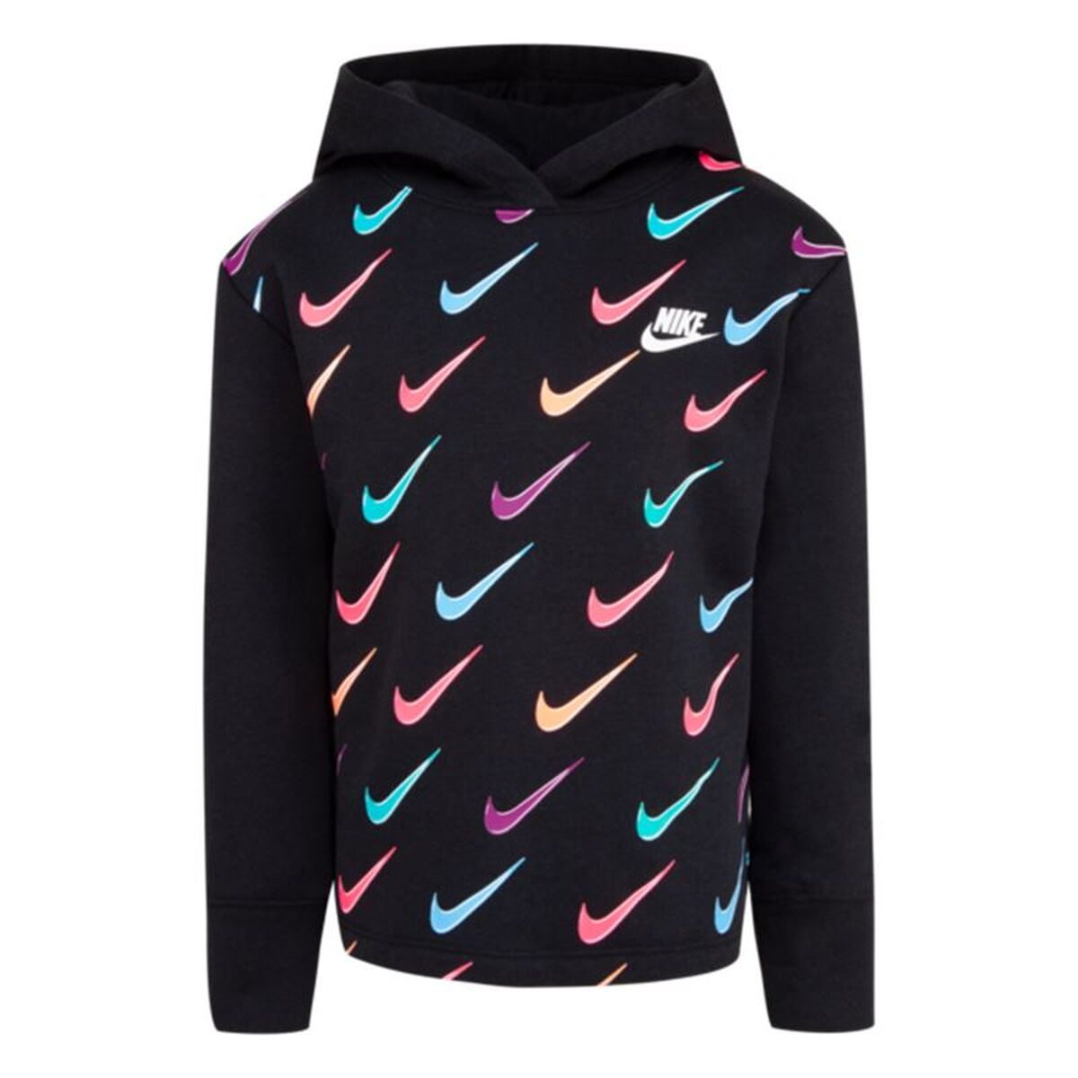 Camisola com Capuz Menina Nike NSW Kids Preto