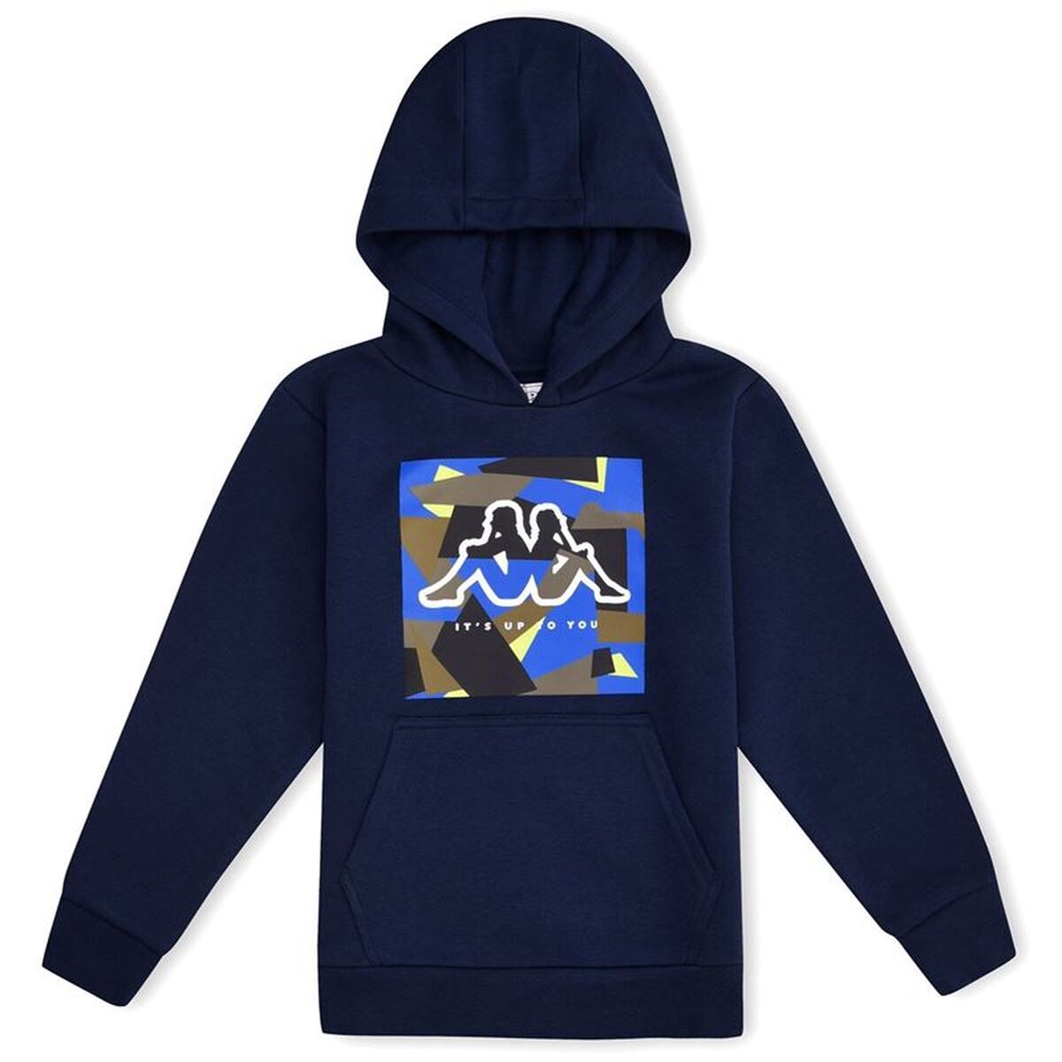 Camisola com Capuz Menina Kappa Kappa Clot Azul escuro