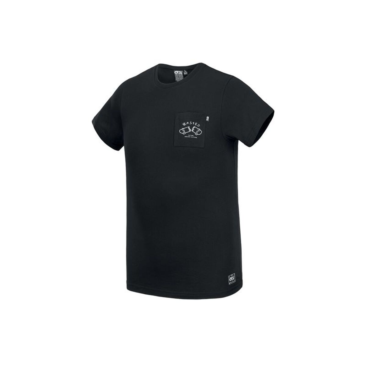 Camisola de Manga Curta Homem Picture MTS700.B Preto XL