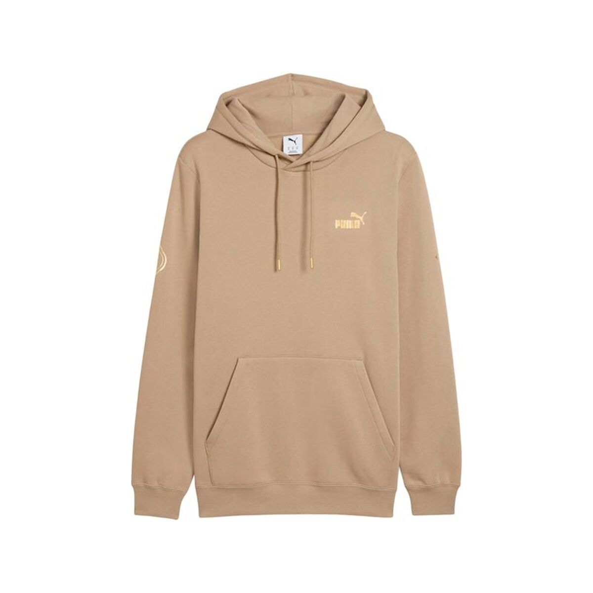 Polar com Capuz Homem Puma Maximal Metallic Bege