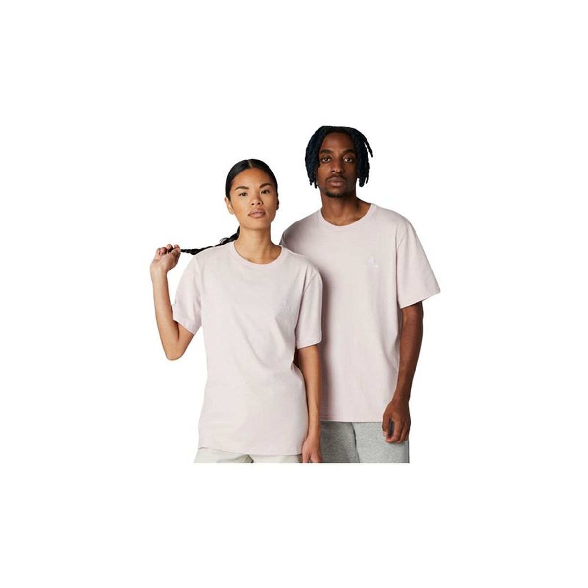 Camisola de Manga Curta Homem Converse Classic Fit Lavanda