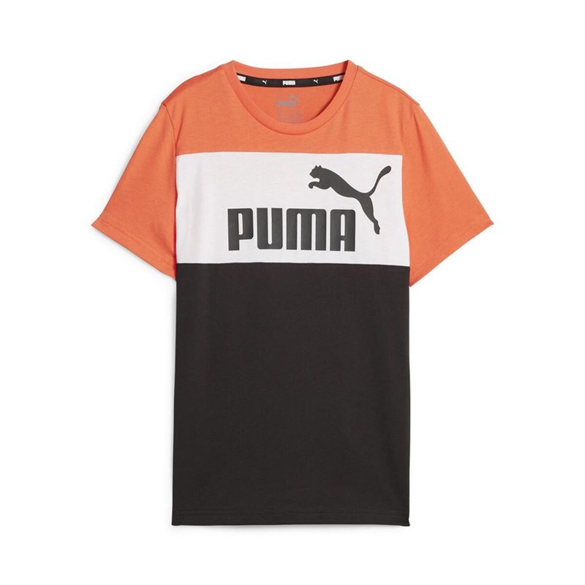 Camisola de Manga Curta Infantil Puma Ess Block B