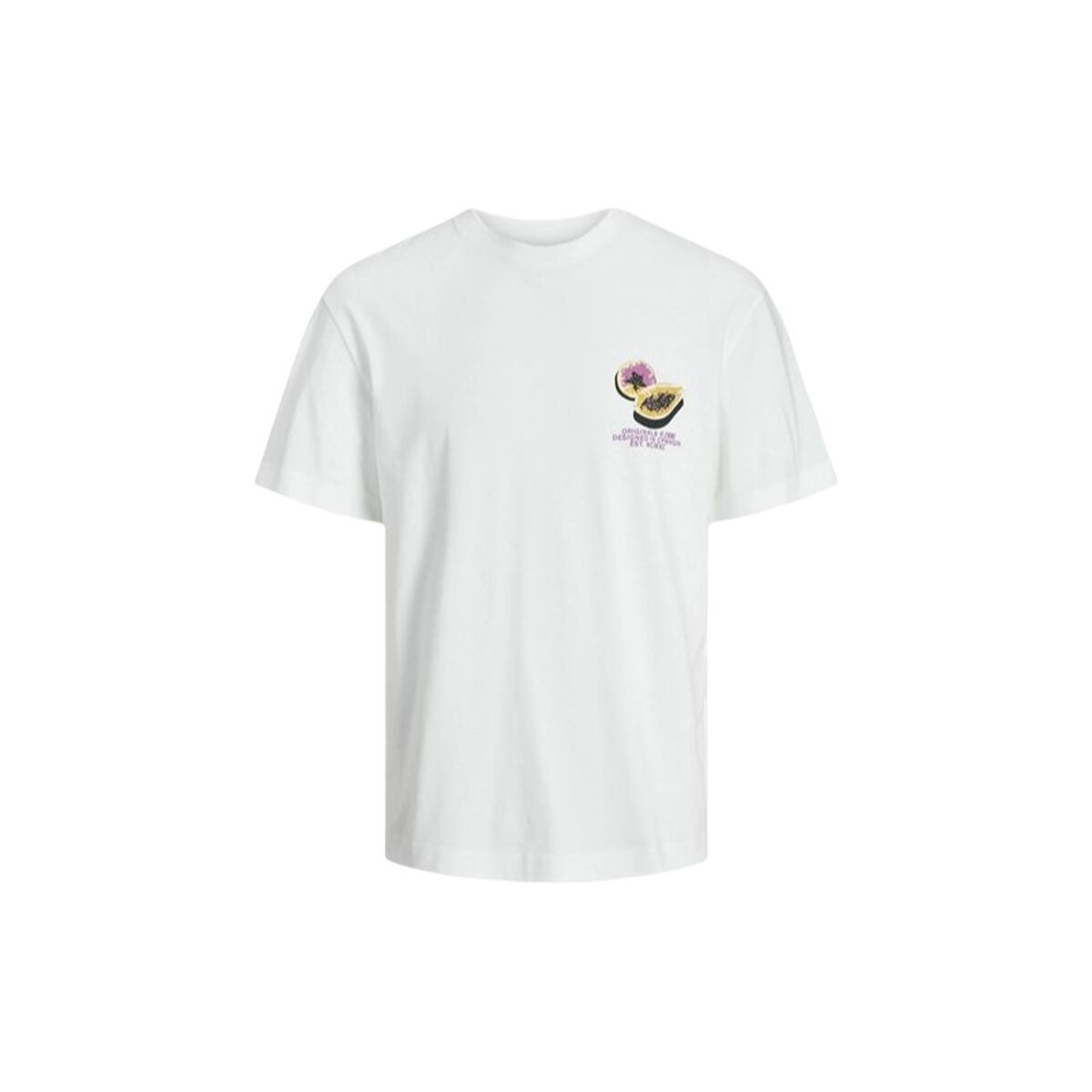 Camisola de Manga Curta Infantil Jack & Jones tampa Back Bege
