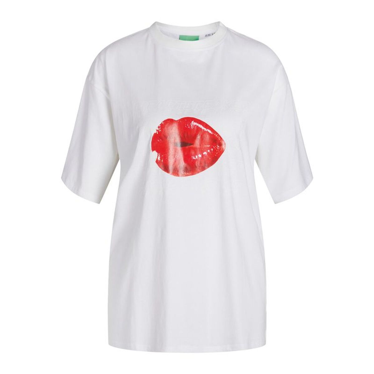 Camisola de Manga Curta Homem Jack & Jones Jxkora Loose Branco