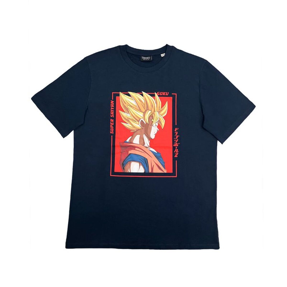 Camisola de Manga Curta Homem Jack & Jones Jcodragon Tee Ss Crew Neck Azul Marinho