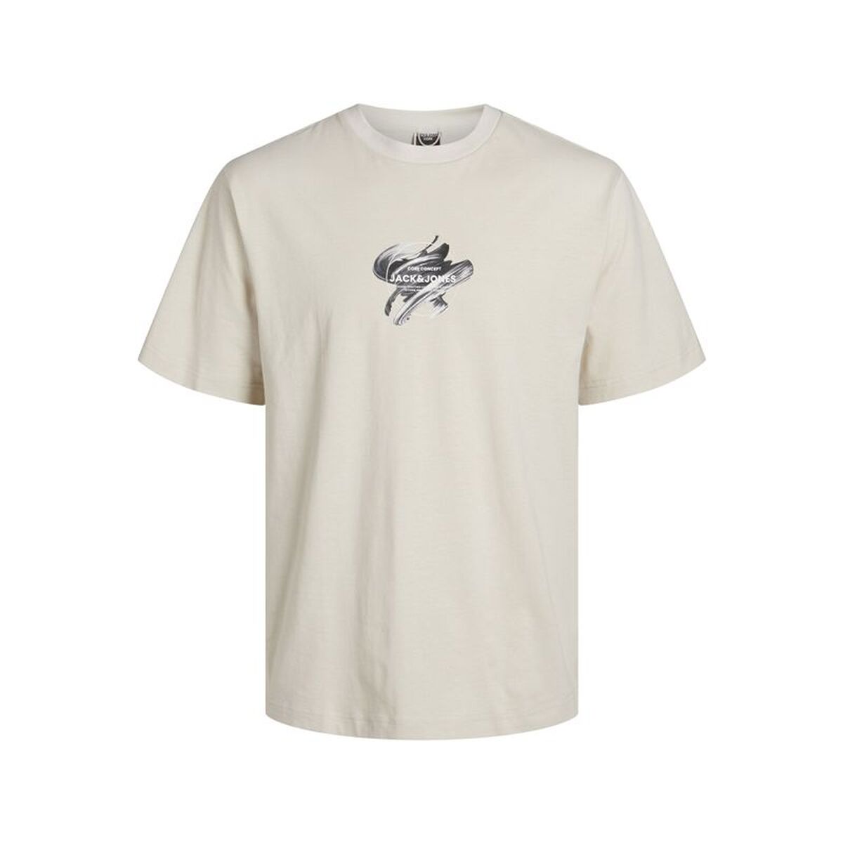 Camisola de Manga Curta Infantil Jack & Jones Jcotint Tee Ss Crew Neck Branco