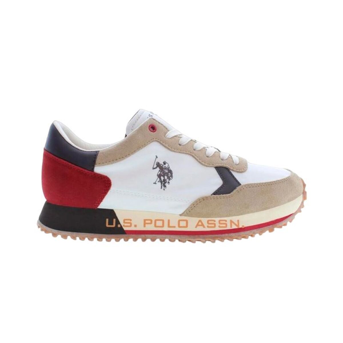 Sapatilhas de Desporto de Homem U.S. Polo Assn. Marrom claro