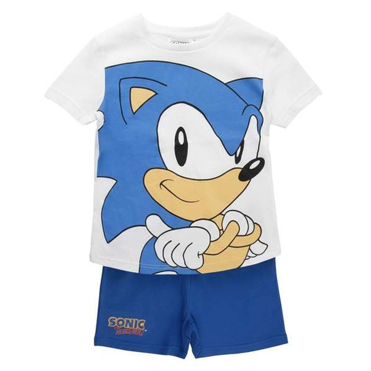 Pijama Infantil Sonic Branco