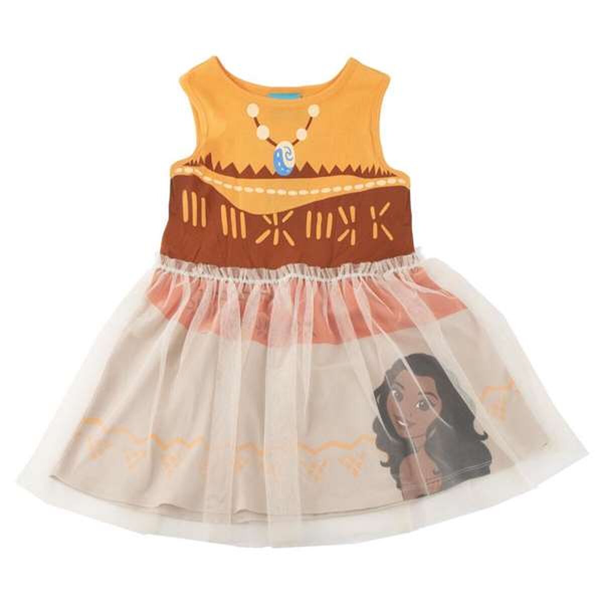 Vestido Vaiana Laranja