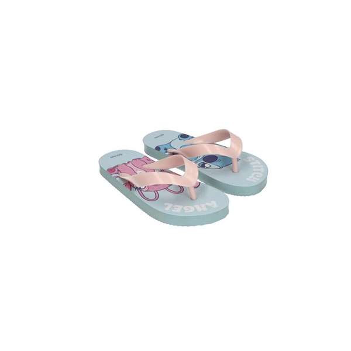 Chinelos para Crianças Stitch Flip Flop Azul Claro