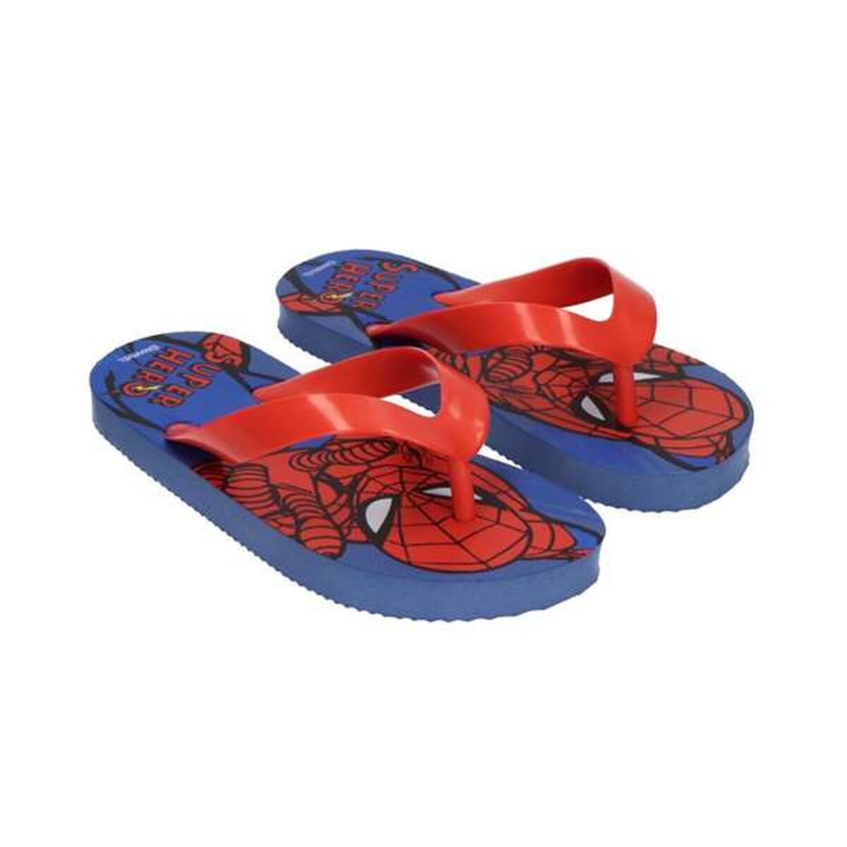 Chinelos para Crianças Spider-Man Flip Flop Azul escuro