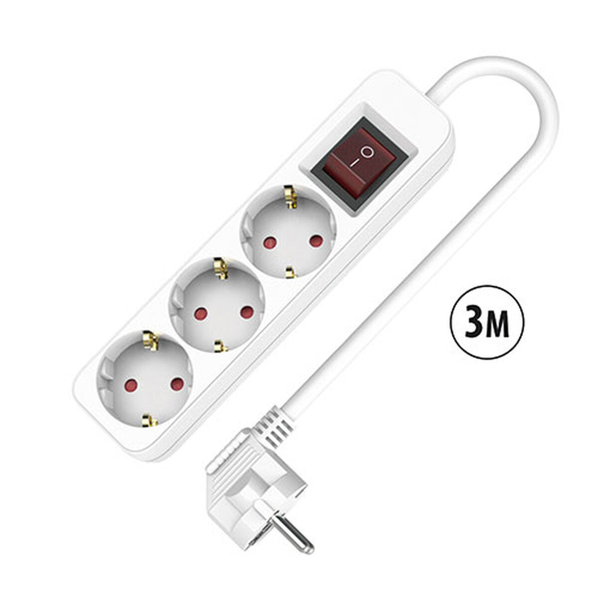 Entrelinha TM Electron TMUAD533S Branco 3680 W (3 m)