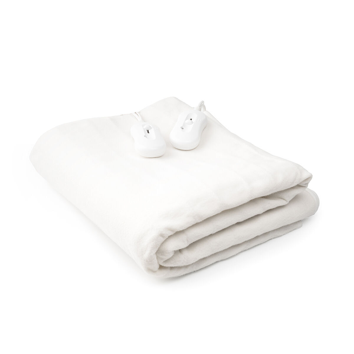 Aquecedor de Camas Elétrico Duplo InnovaGoods 60+60 W 140 x 160 cm Branco (Recondicionado A)