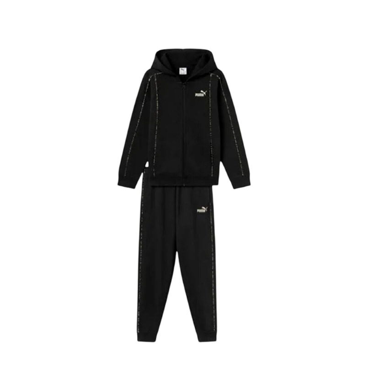Fato de Treino Infantil Puma Preto