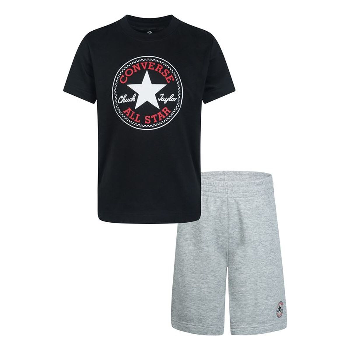 Conjunto Desportivo para Crianças Converse Core Tee Ft Short Multicolor