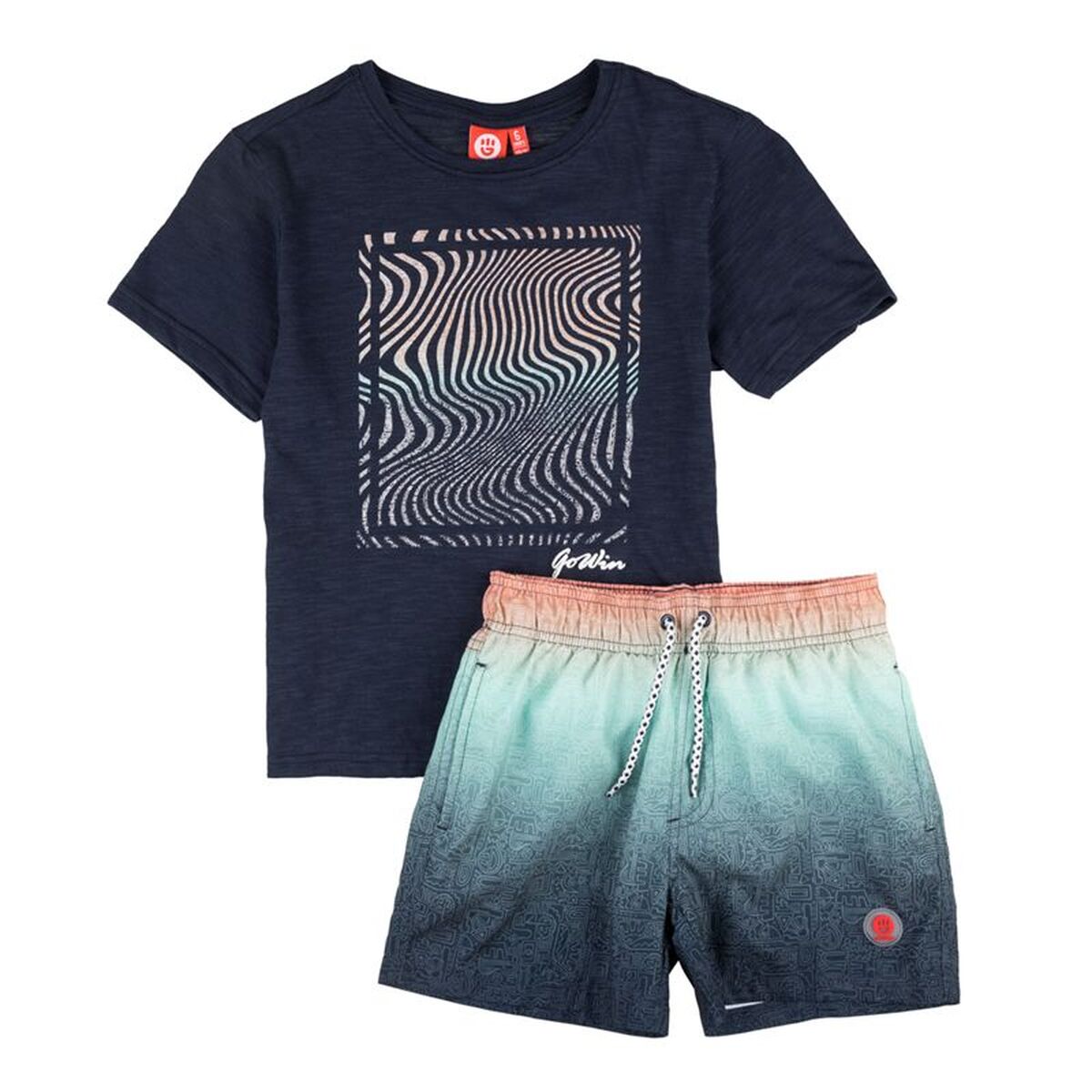 Conjunto Desportivo para Crianças Go & Win Aztec Preto