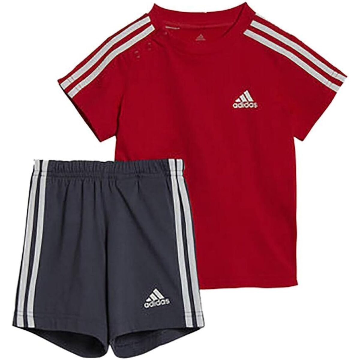 Conjunto de Desporto para Bebé Adidas Vermelho