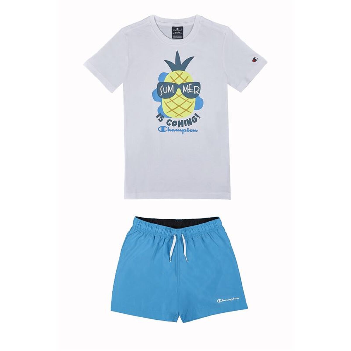 Conjunto Desportivo para Crianças Champion 306392-WW001 Branco