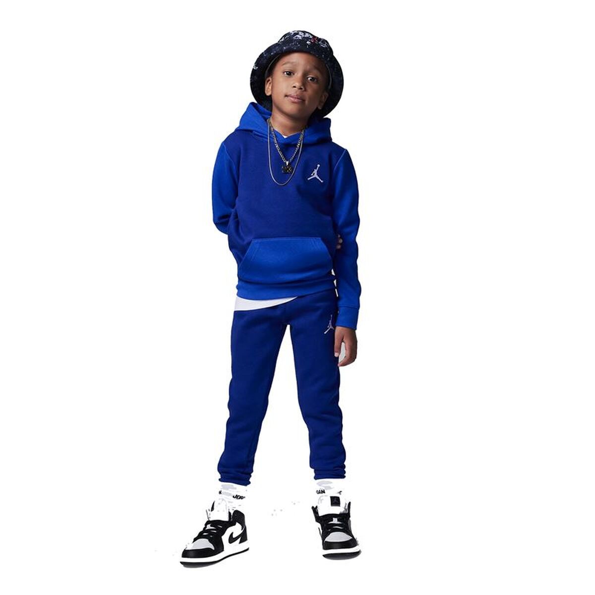 Conjunto Desportivo para Crianças Nike 85C589-U1A Azul
