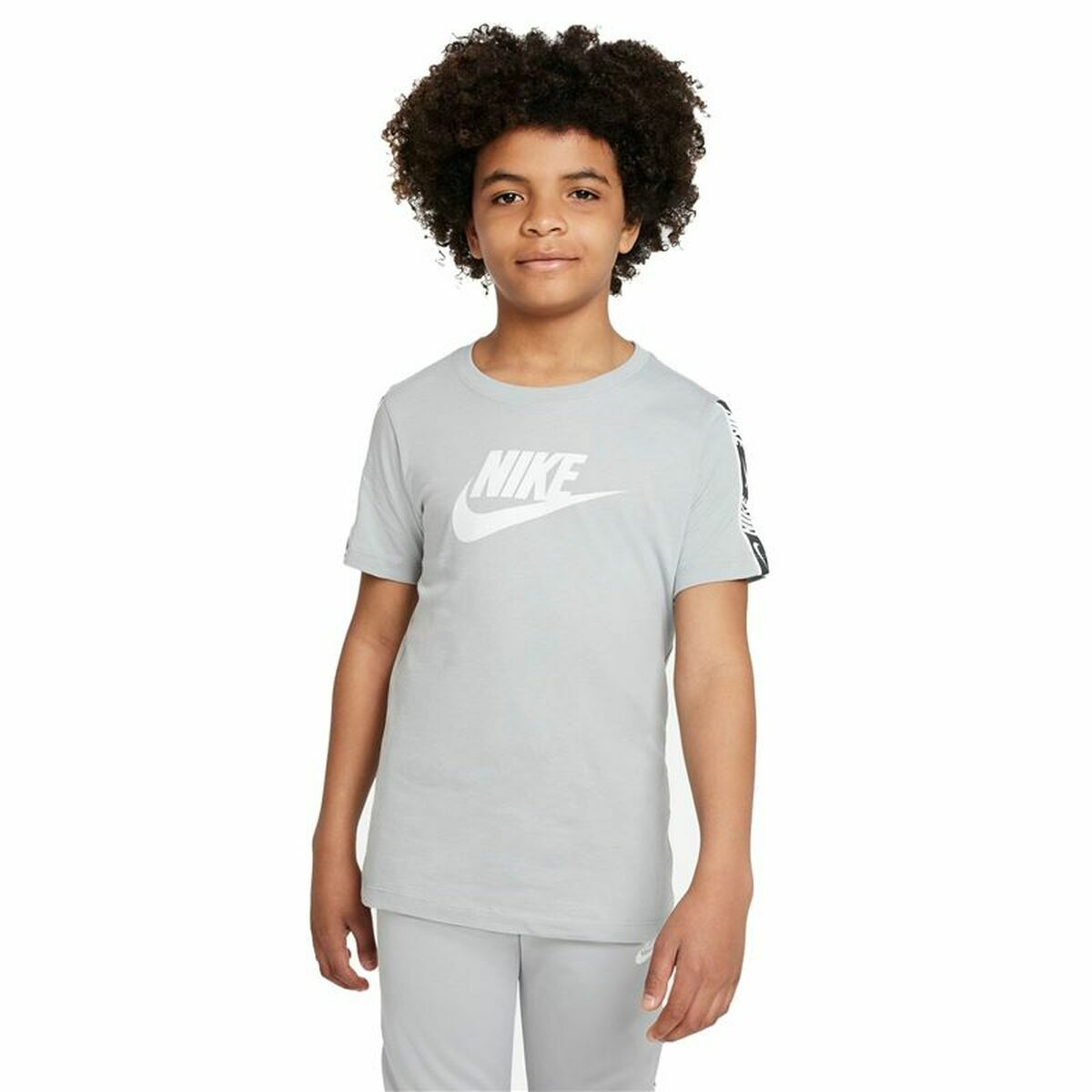 Camisola de Manga Curta Infantil Nike KD Cinzento