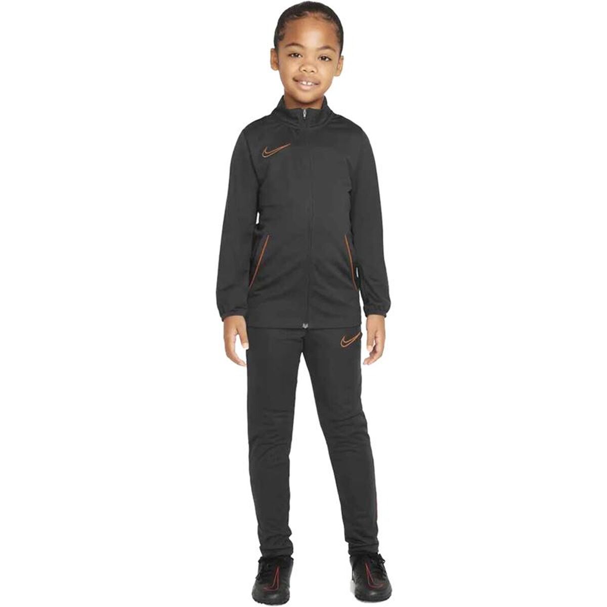 Fato de Treino para Adultos Nike Preto Infantil Unissexo