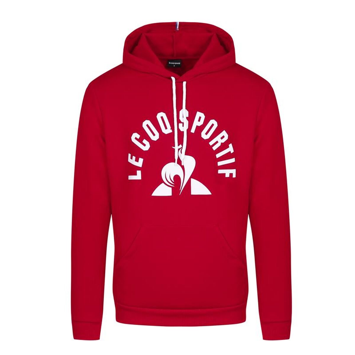 Polar com Capuz Homem Le coq sportif Saison 2 Nº1 Vermelho