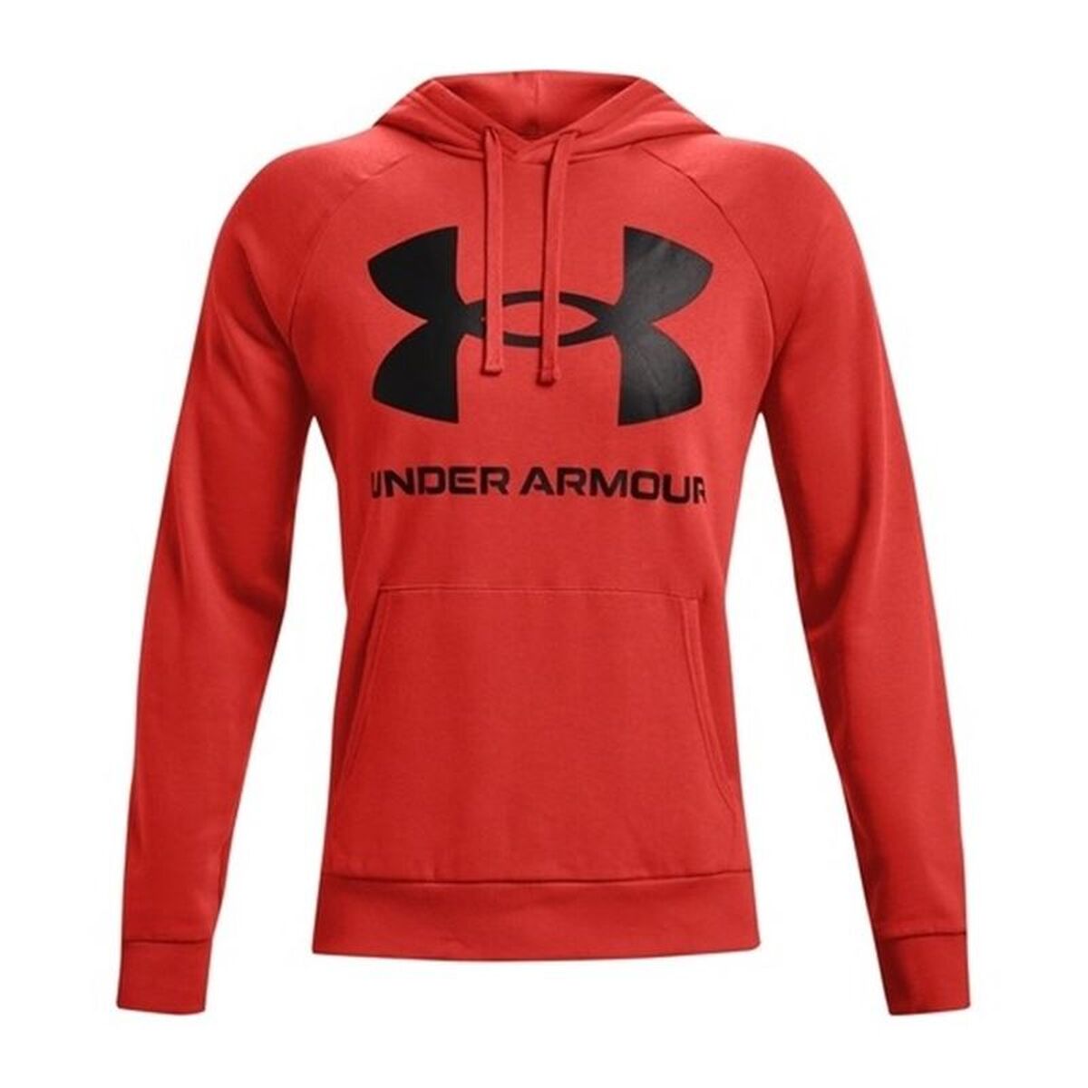 Polar com Capuz Homem Under Armour Fleece Rival Vermelho