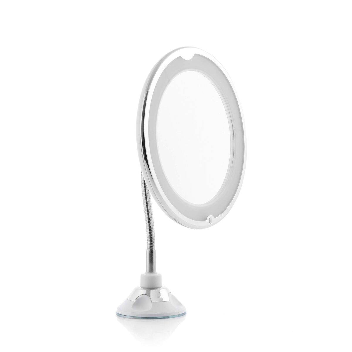 Espelho de Aumento LED com Braço Flexível e Ventosa Mizoom InnovaGoods IG814786 Branco Vidro (Recondicionado B)
