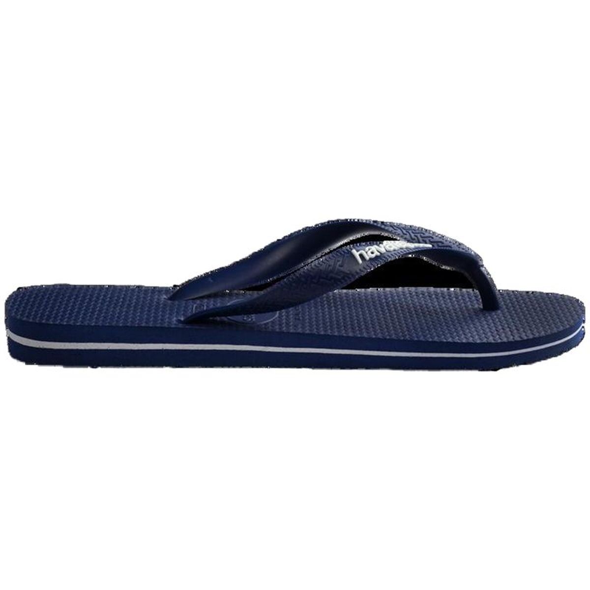 Chinelos para Homem Havaianas Logo Filete Azul