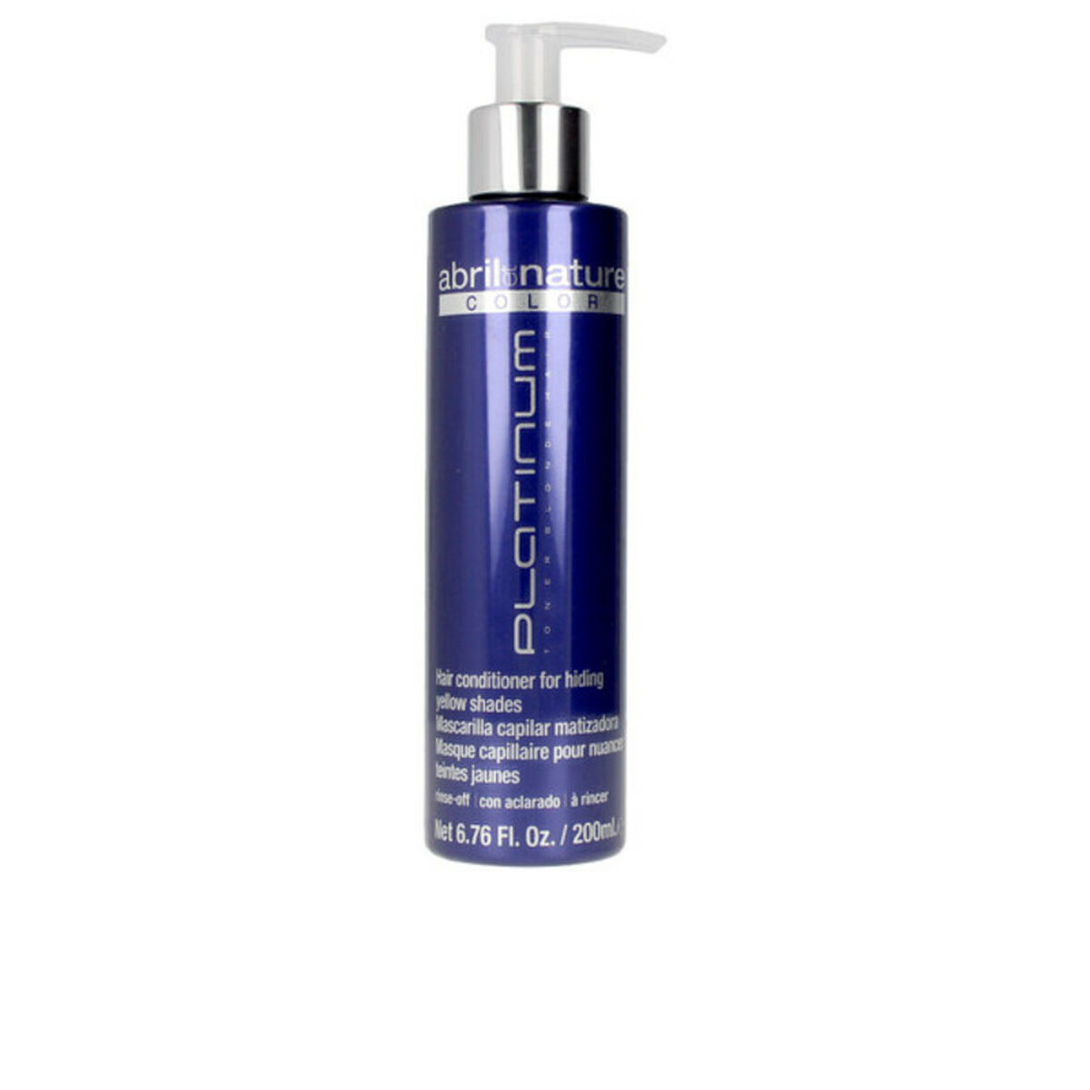 Condicionador Matizante para Cabelos Louros Abril Et Nature Color 200 ml