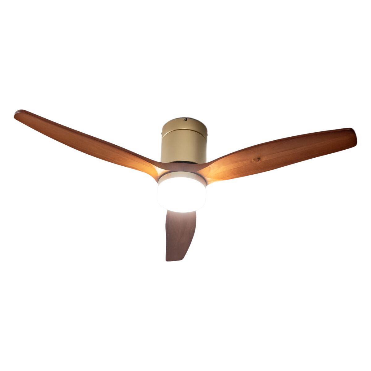 Ventilador de Teto com Luz Cecotec EnergySilence Aero 5600 20 W 40 W Dourado Madeira