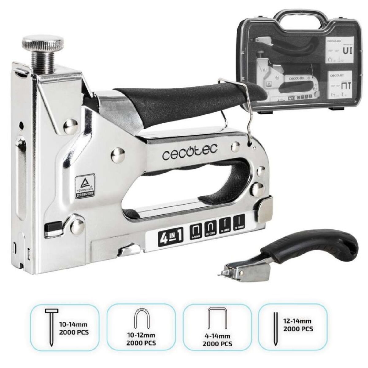 Agrafadora Cecotec FastTacker 4in1