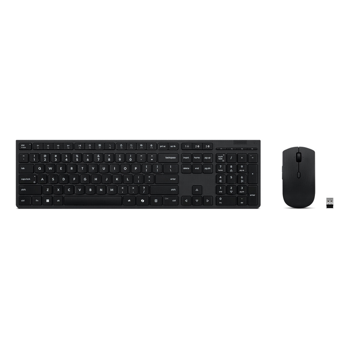 Teclado e Rato Lenovo 4X31R64344 Cinzento QWERTY