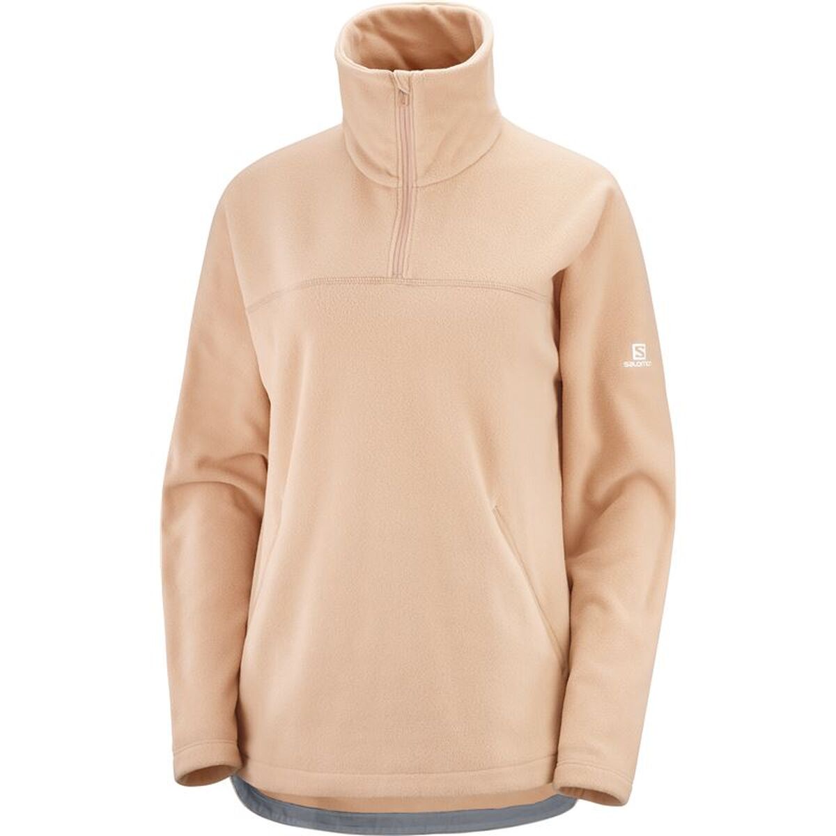 Forro Polar Salomon Essentiall Cosy W Rosa Claro Mulher