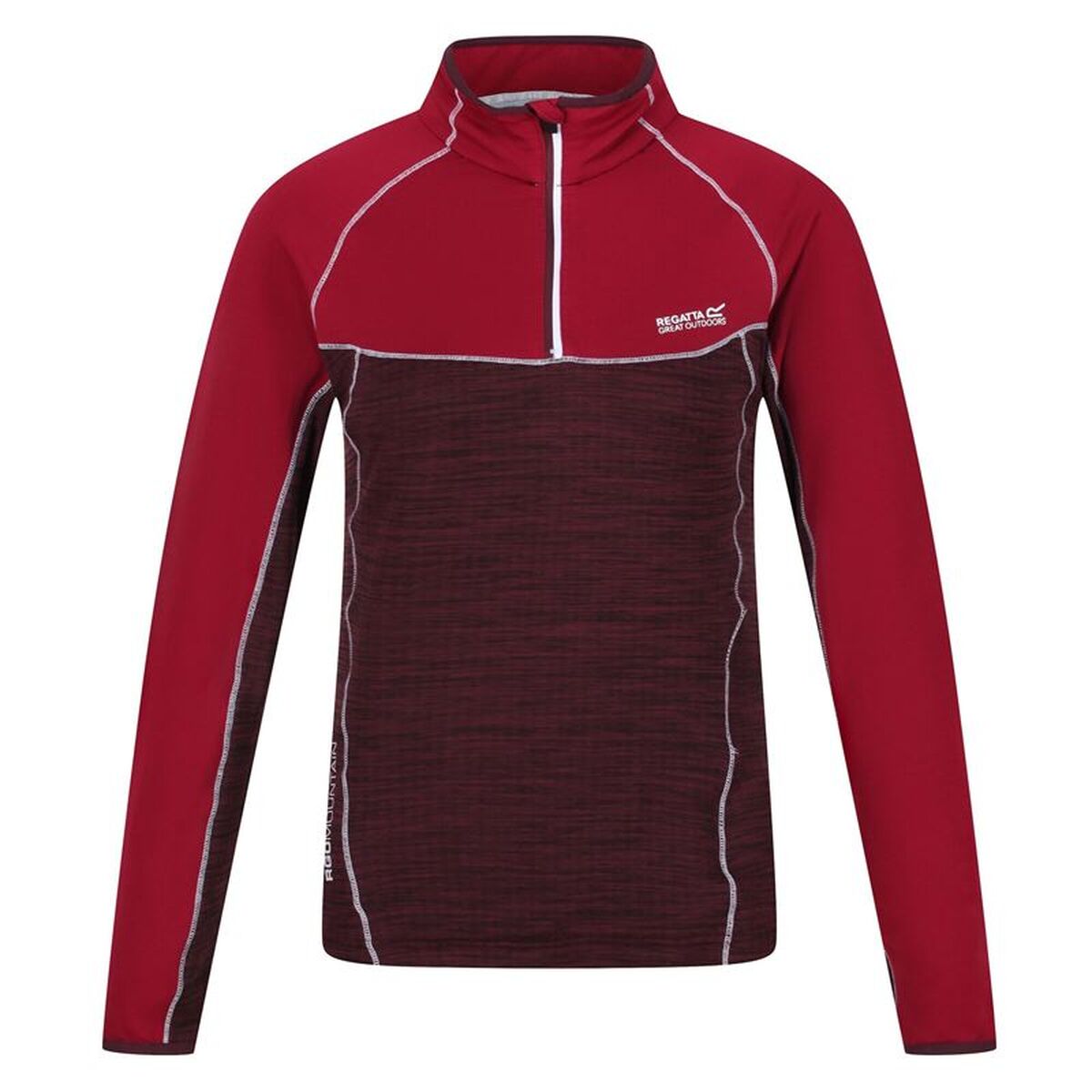 Forro Polar Regatta Hepley Lightweight Half-Zip W Vermelho Escuro