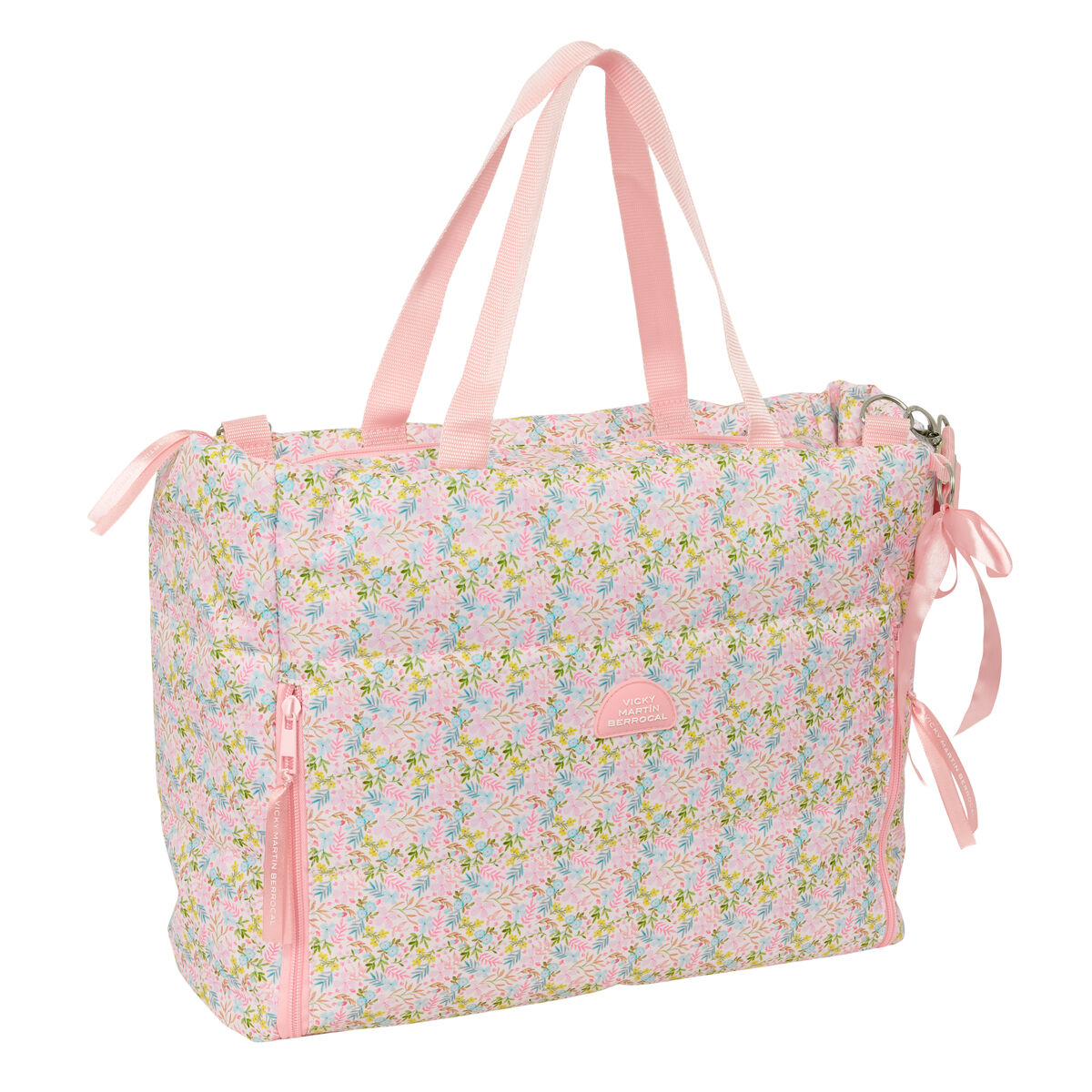 Bolsa com bolso para laptop Vicky Martín Berrocal Multicolor 40 x 31 x 17 cm