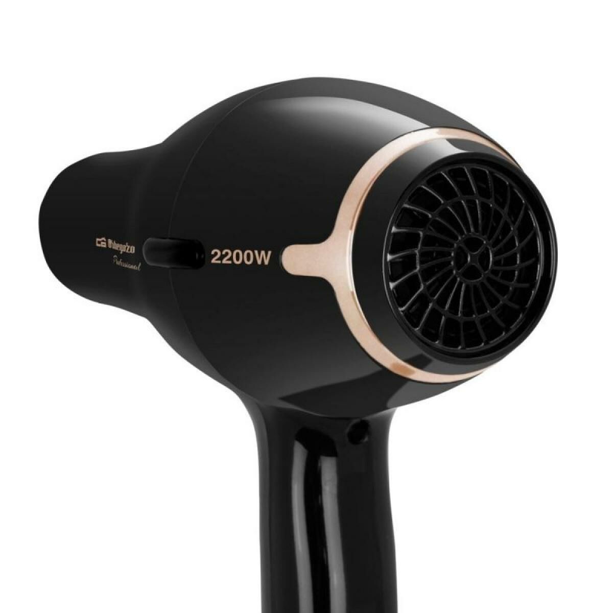 Secador de Cabelo Orbegozo SE 2206 Preto 2000 W 2200 W