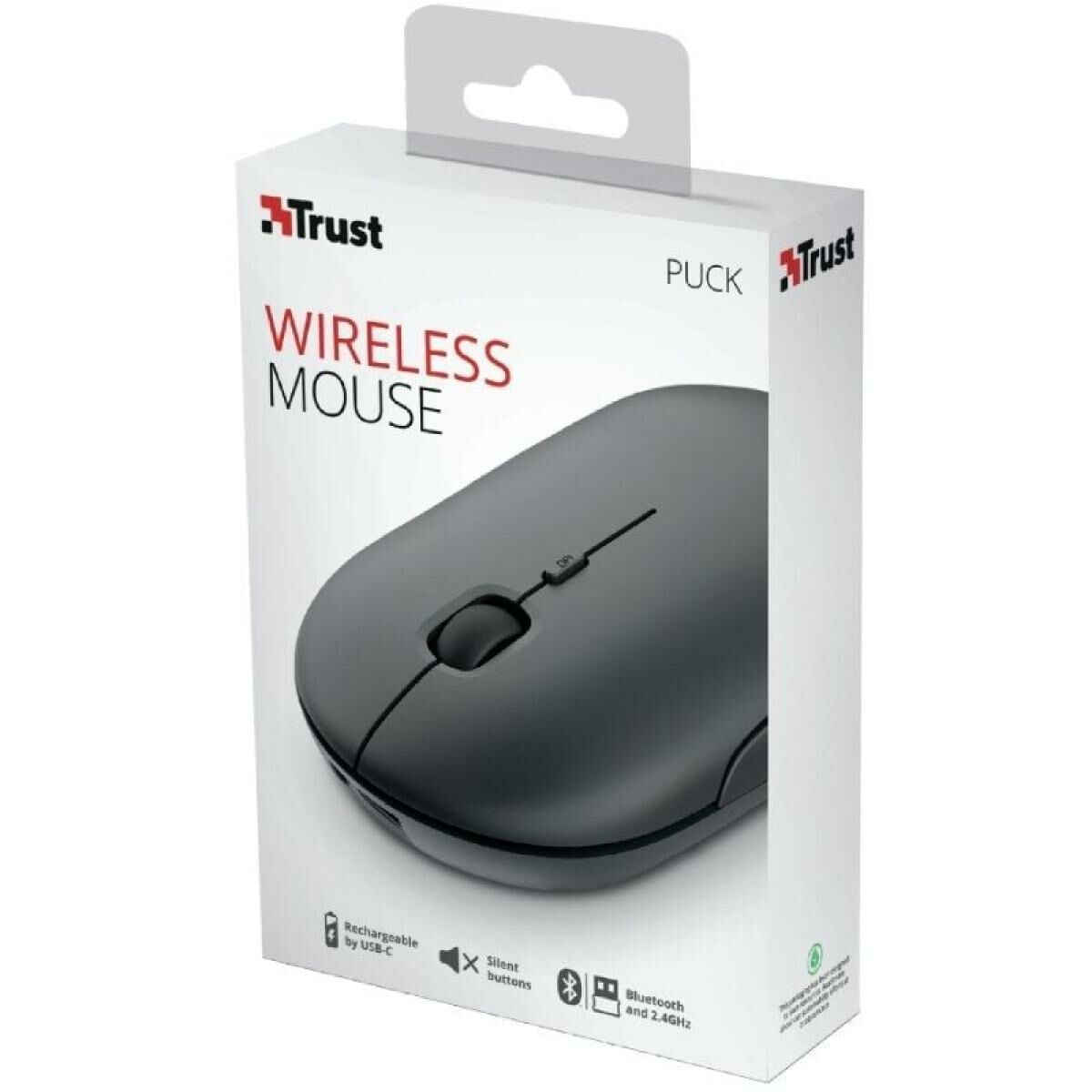Rato sem Fios Trust Puck Azul 1600 dpi