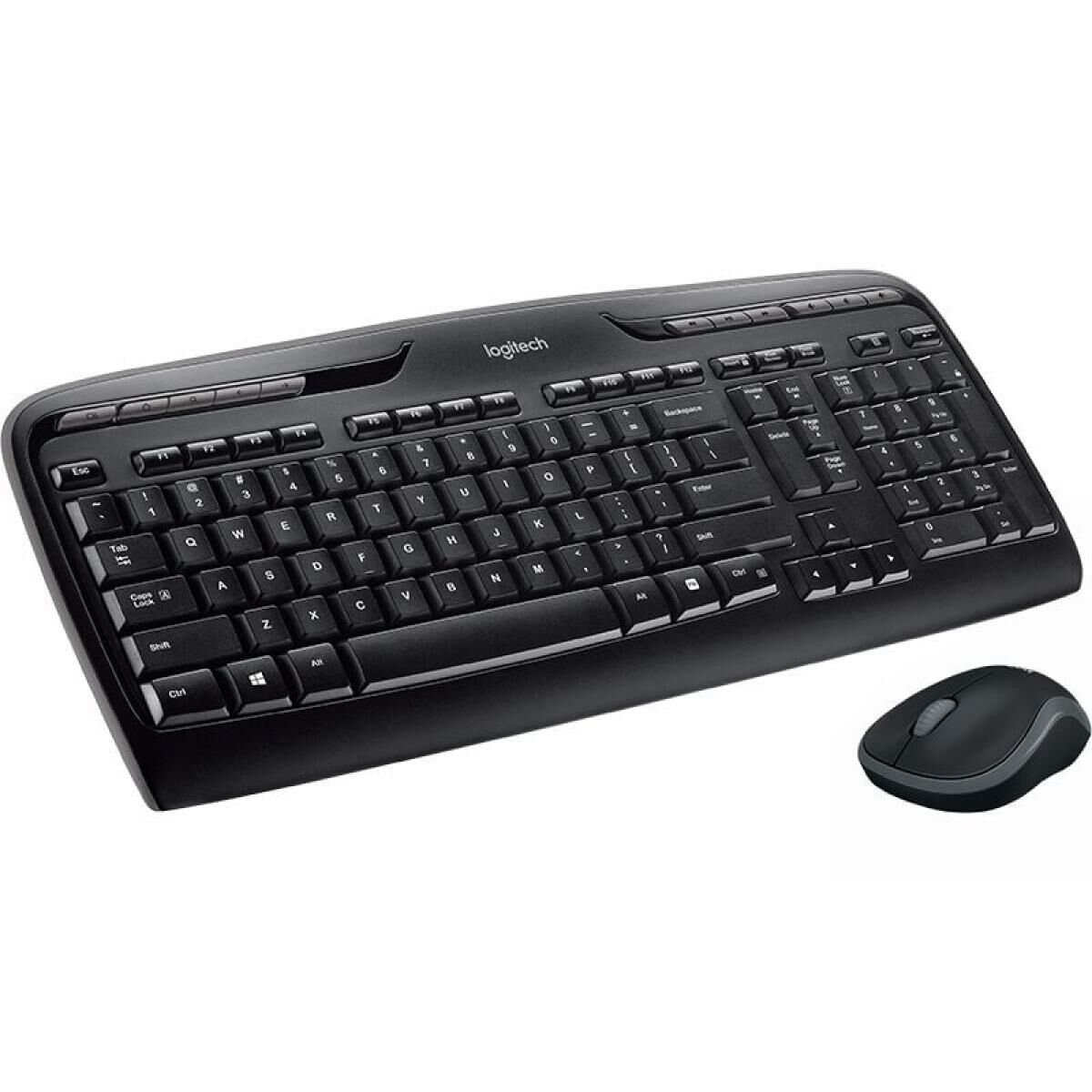 Teclado e Rato Logitech MK330 Preto Qwerty espanhol