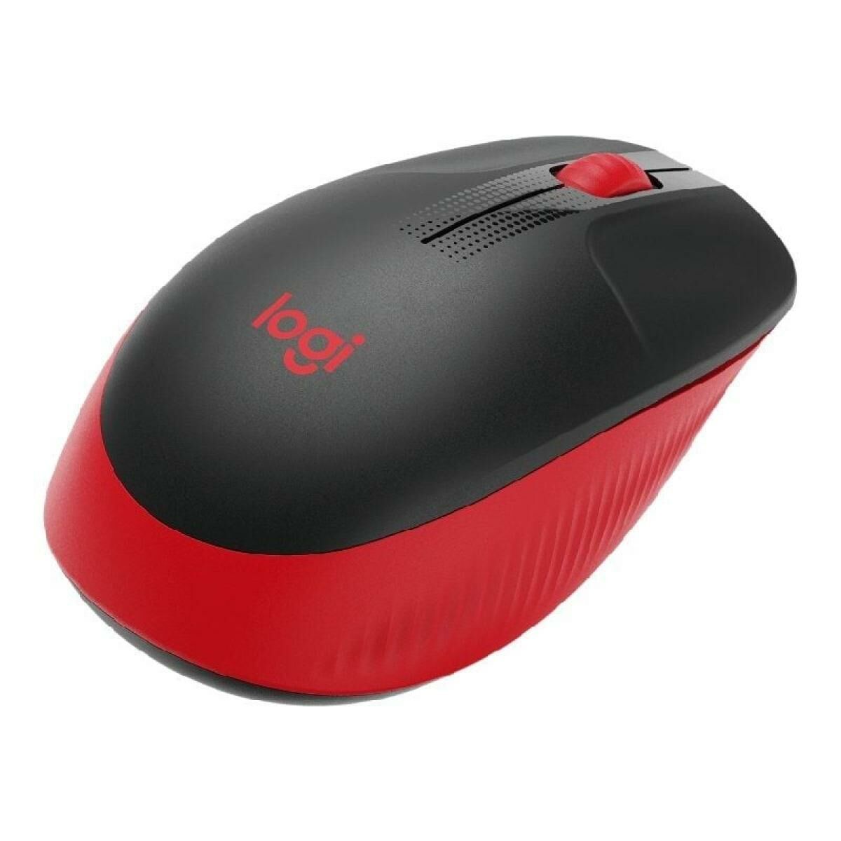 Rato sem Fios Logitech M190 Vermelho 1000 dpi