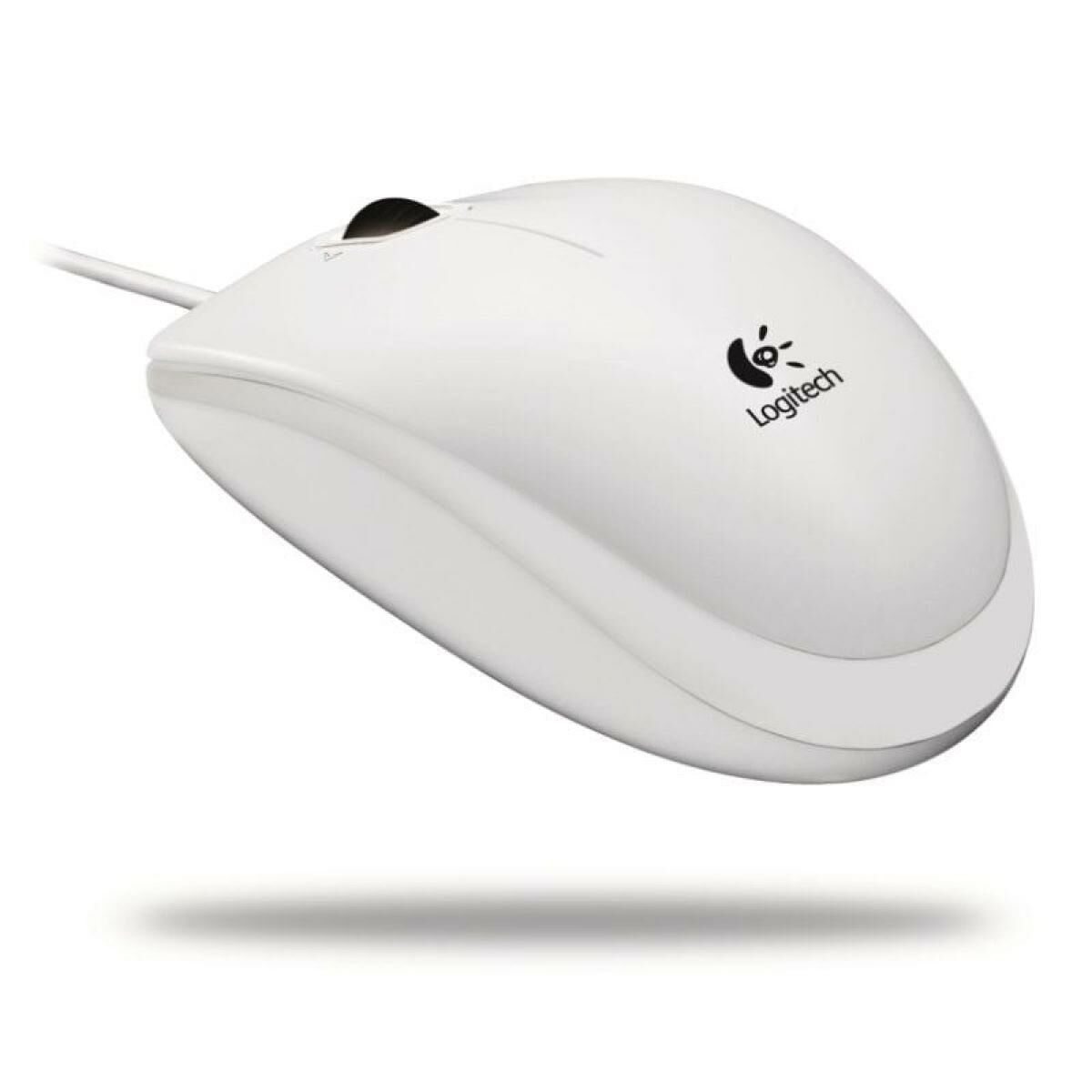 Rato Ótico Logitech B100 Branco 800 dpi (1 Unidade)