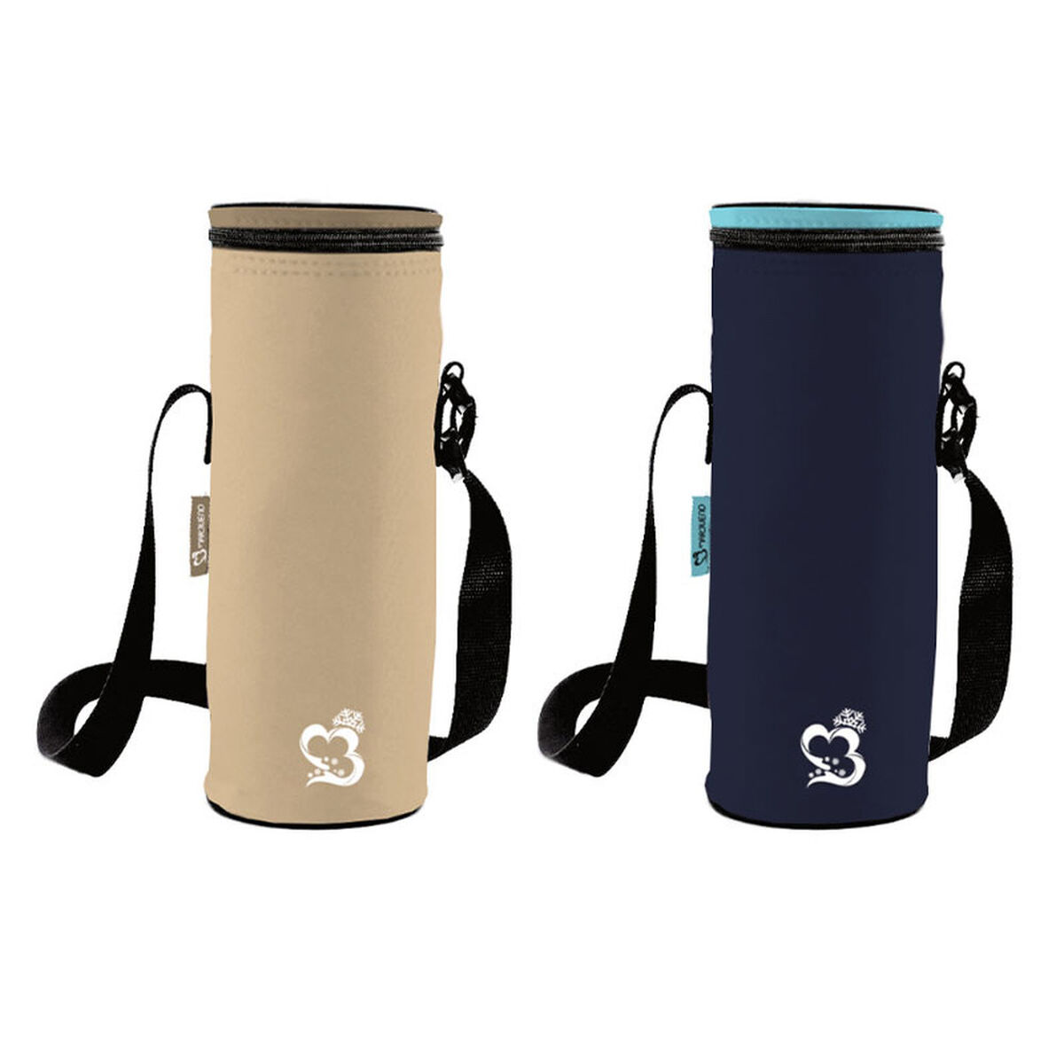 Capa isotérmica para garrafa Marbueno Multicolor Poliéster 1,5 L