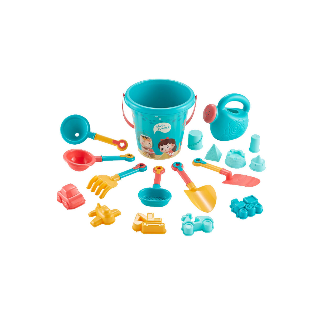 Conjunto de brinquedos de praia Marbueno Multicolor