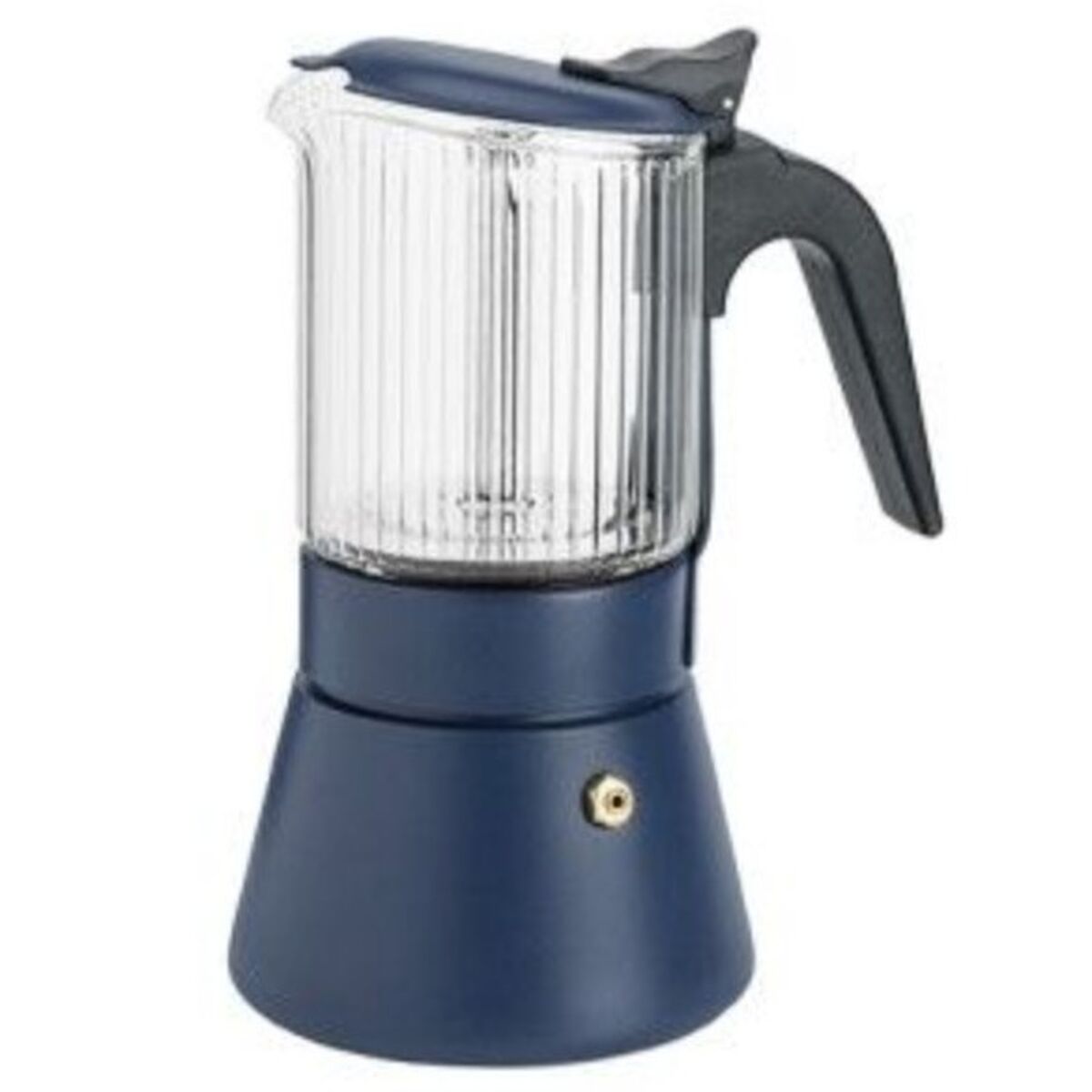 Cafeteira Italiana Inoxibar 55096 Azul 4 Kopjes