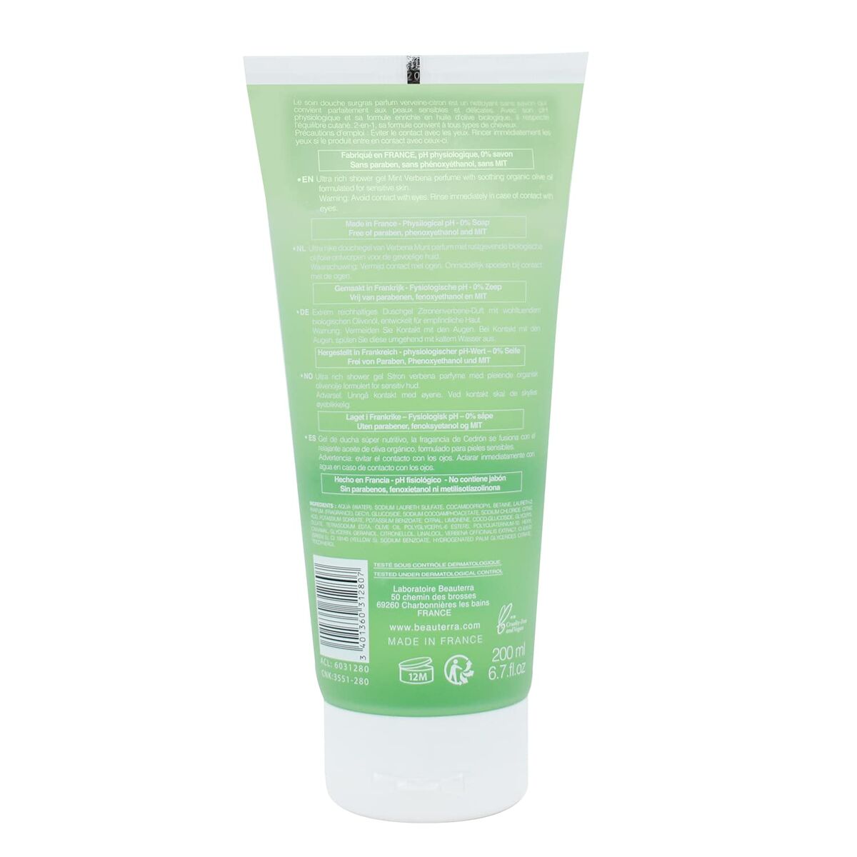 Gel de duche Beauterra GELES DE DUCHA SOBREGRASOS 100 ml